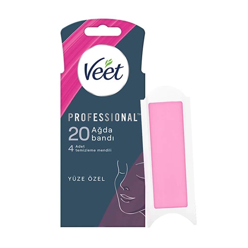 Veet Professional Wax Strips Normal Skin - Face Specific 20 pcs