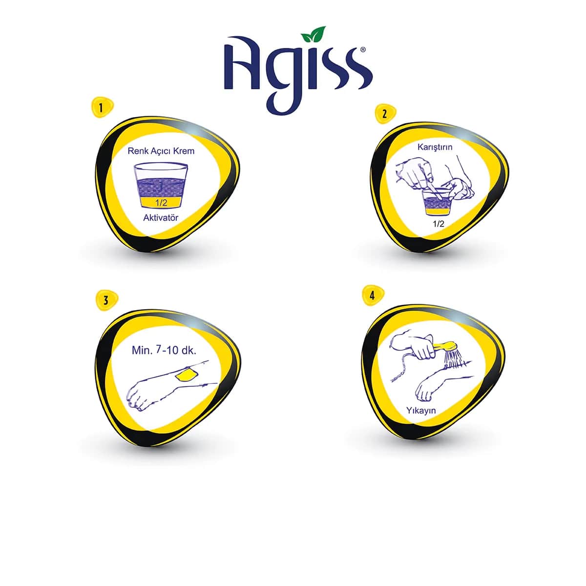 Agiss Hair Bleaching Cream 70 ml + 35 ml