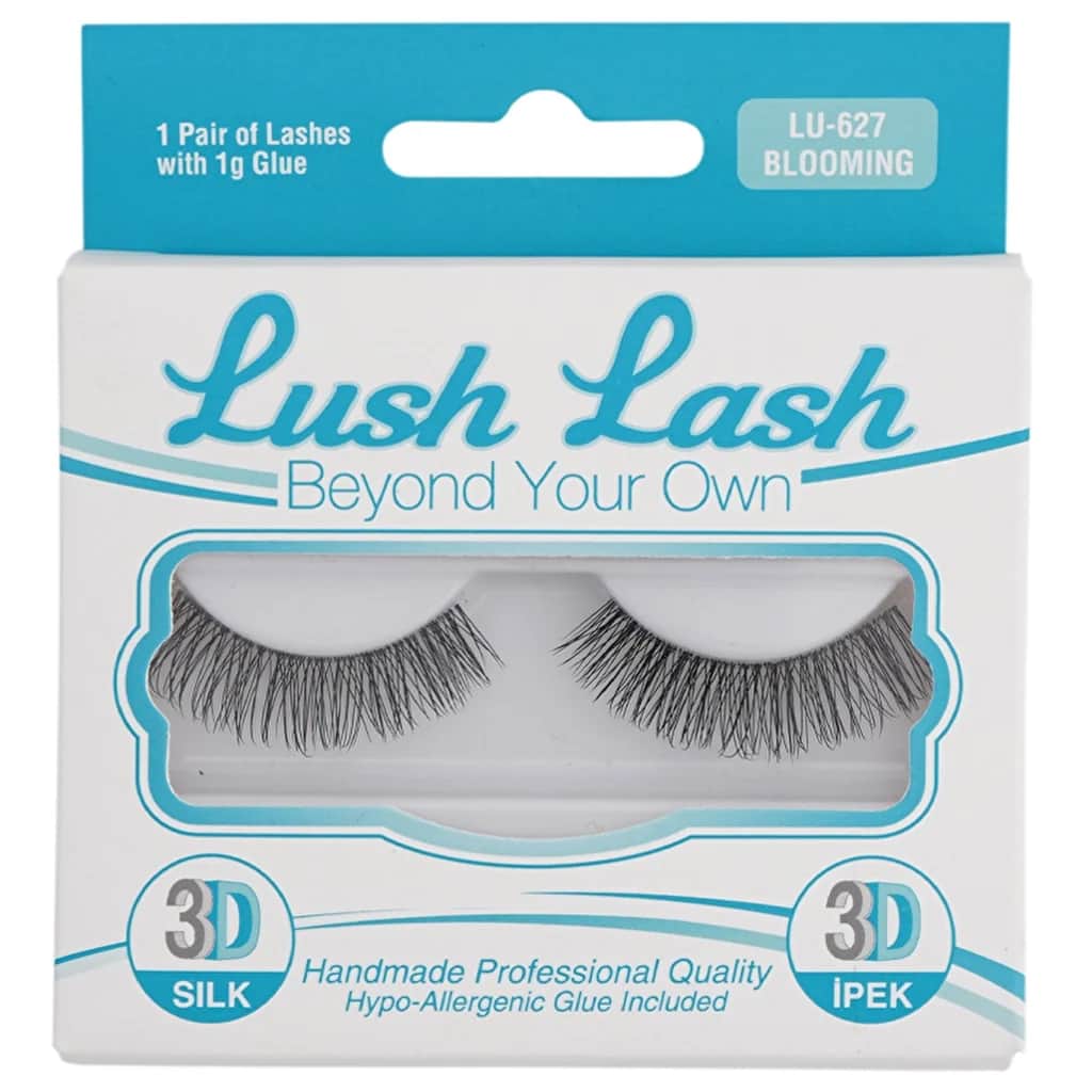 Lush Lash Silk Eyelashes 3 D Blooming Lu - 627