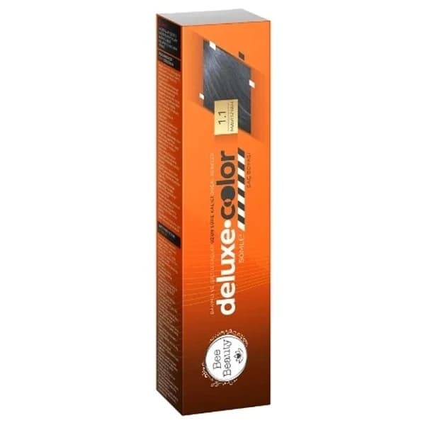 Bee Beauty Deluxe Color Tube Hair Color 1.1 blue Black