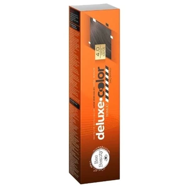 Bee Beauty Deluxe Color Tube Hair Color 4.0 medium Brown