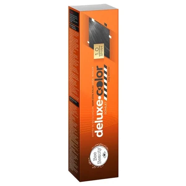 Bee Beauty Deluxe Color Tube Hair Dye 1.0 black