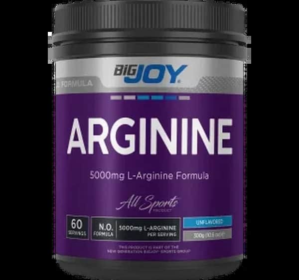 Bigjoy Arginine Powder 5000 mg Unflavored 300 g