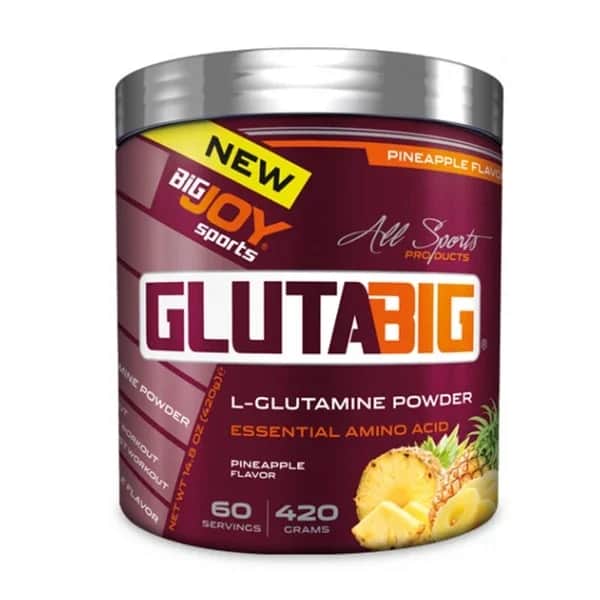 Bigjoy Sports Glutabig l-glutamine Powder Pineapple 420 g