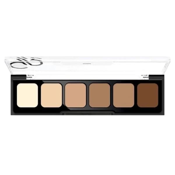 Golden Rose Correct And Conceal Concealer Cream Palette 02 medium And Dark