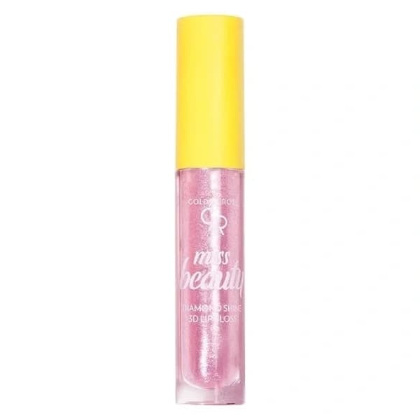 Golden Rose Miss Beauty Diamond Shine 3 D Lipgloss 01 pink Trip