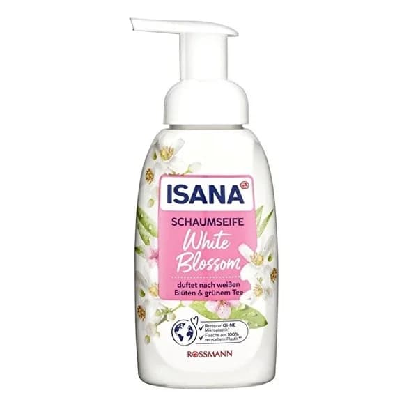 Isana Foam Liquid Soap Chamomile And Green Tea 250 ml