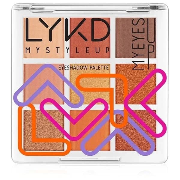 Lykd 9 pcs Eyeshadow Palette 280 honey Drizzle