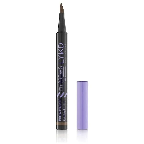 Lykd Comb & Fill Eyebrow Pencil 150 brunette