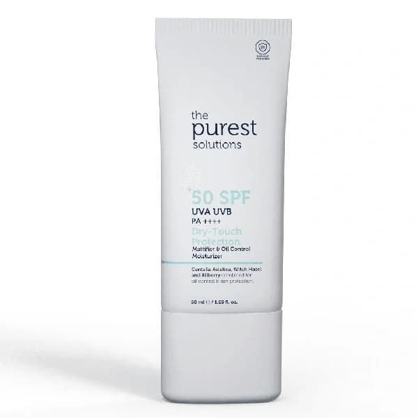 Matte Finish Sunscreen For Oily Skin 50+ Spf Dry-touch Protection