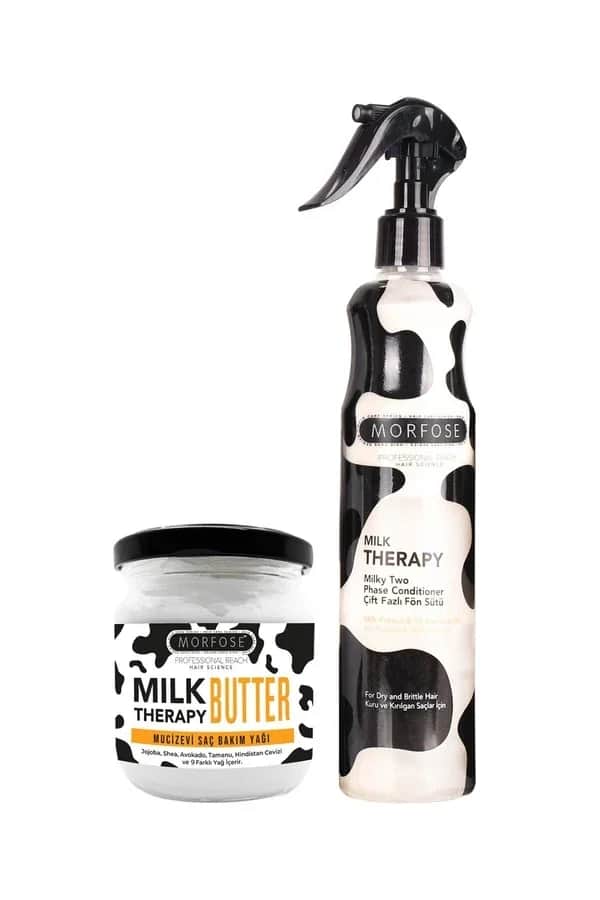Morfose Milk Therapy Butter + Dual Phase Blow Dry 400 ml