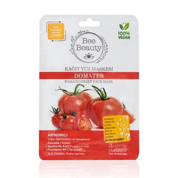 Маска для лица с томатом Bee Beauty Super Food