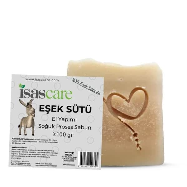 Мыло ручной работы с козьим молоком Isascare 100 г