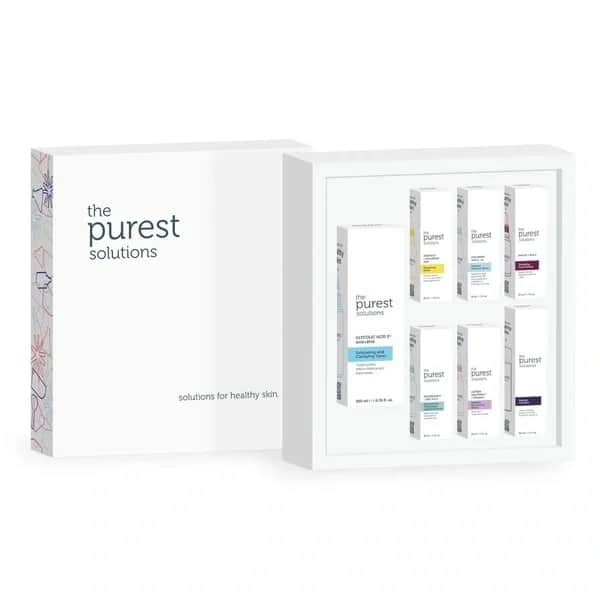 Набор для сияющей кожи: 7 сывороток для осветления и увлажнения от The Purest Solutions