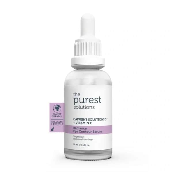 Сыворотка для ухода за кожей вокруг глаз от The Purest Solutions 5% кофеин - витамин C