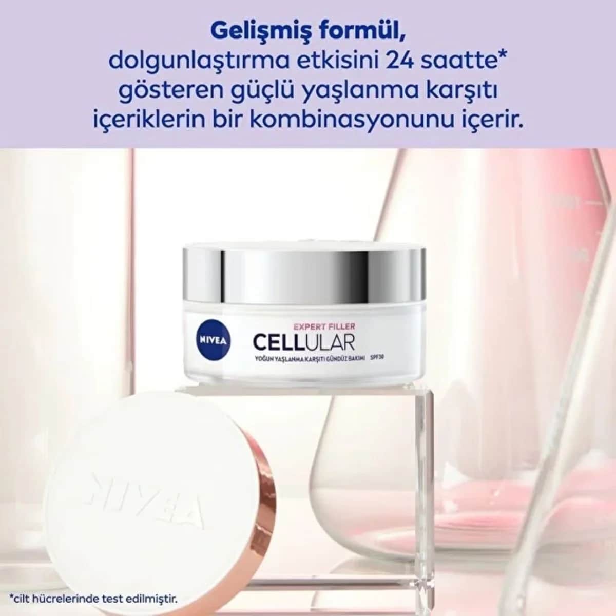 Крем для лица Nivea Cellular Expert Filler Интенсивный антивозрастной SPF30 50 мл