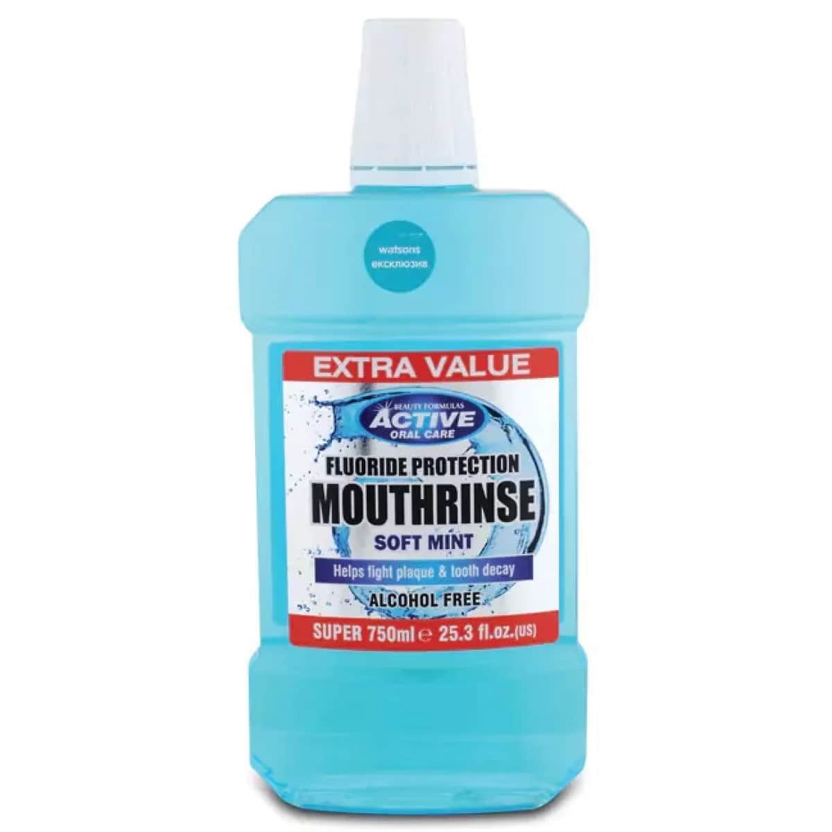 Полоскание для рта \Бьюти Формулс\" Мягкая мята без алкоголя 750 мл"