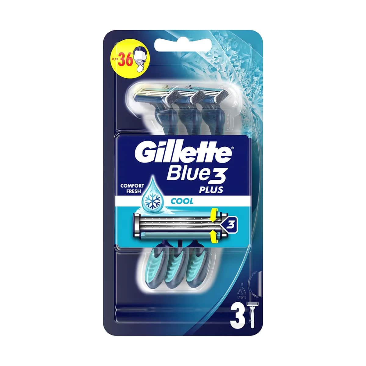 Бритва Gillette Blue 3 Cool 3 шт.