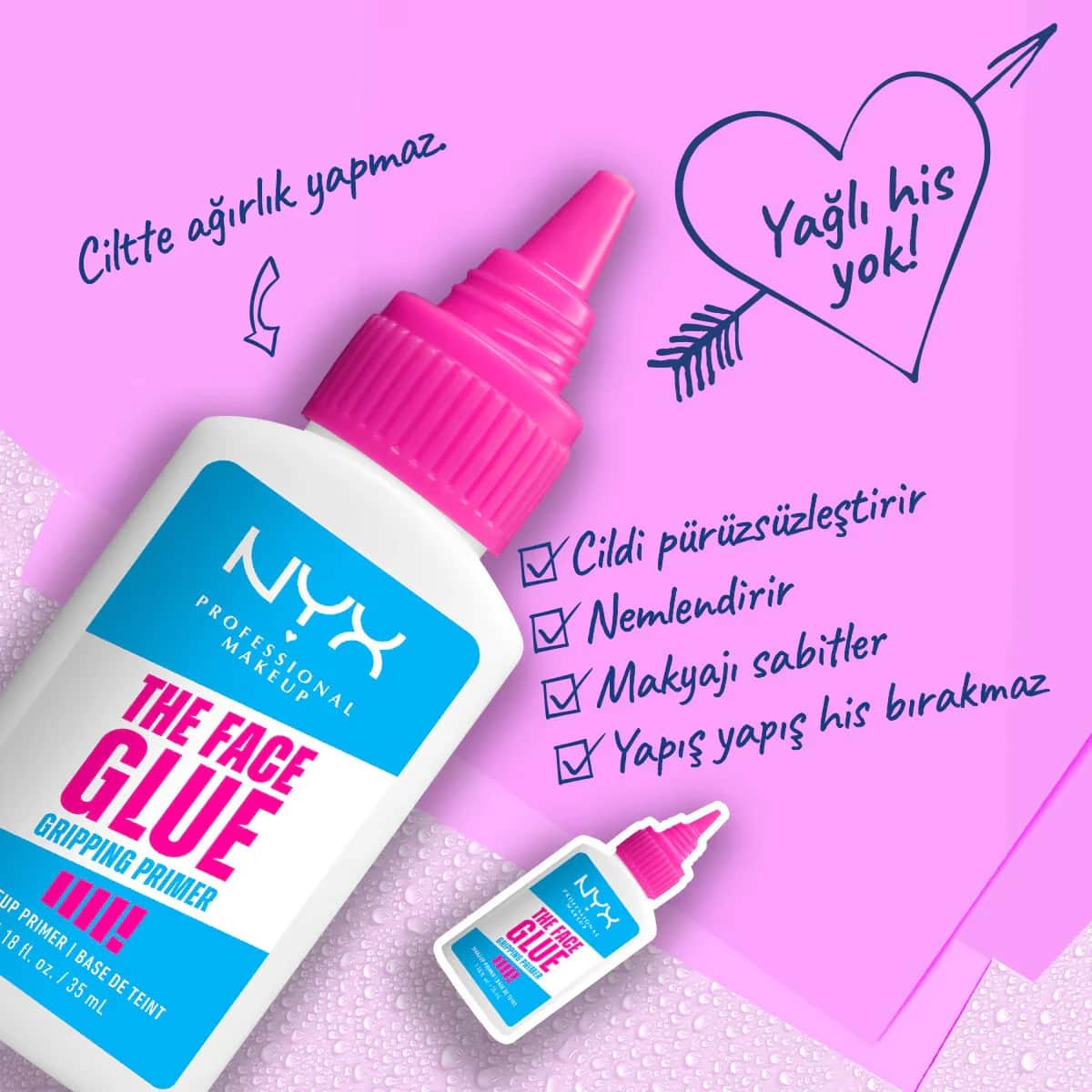 База для макияжа Nyx Professional Makeup Face Glue