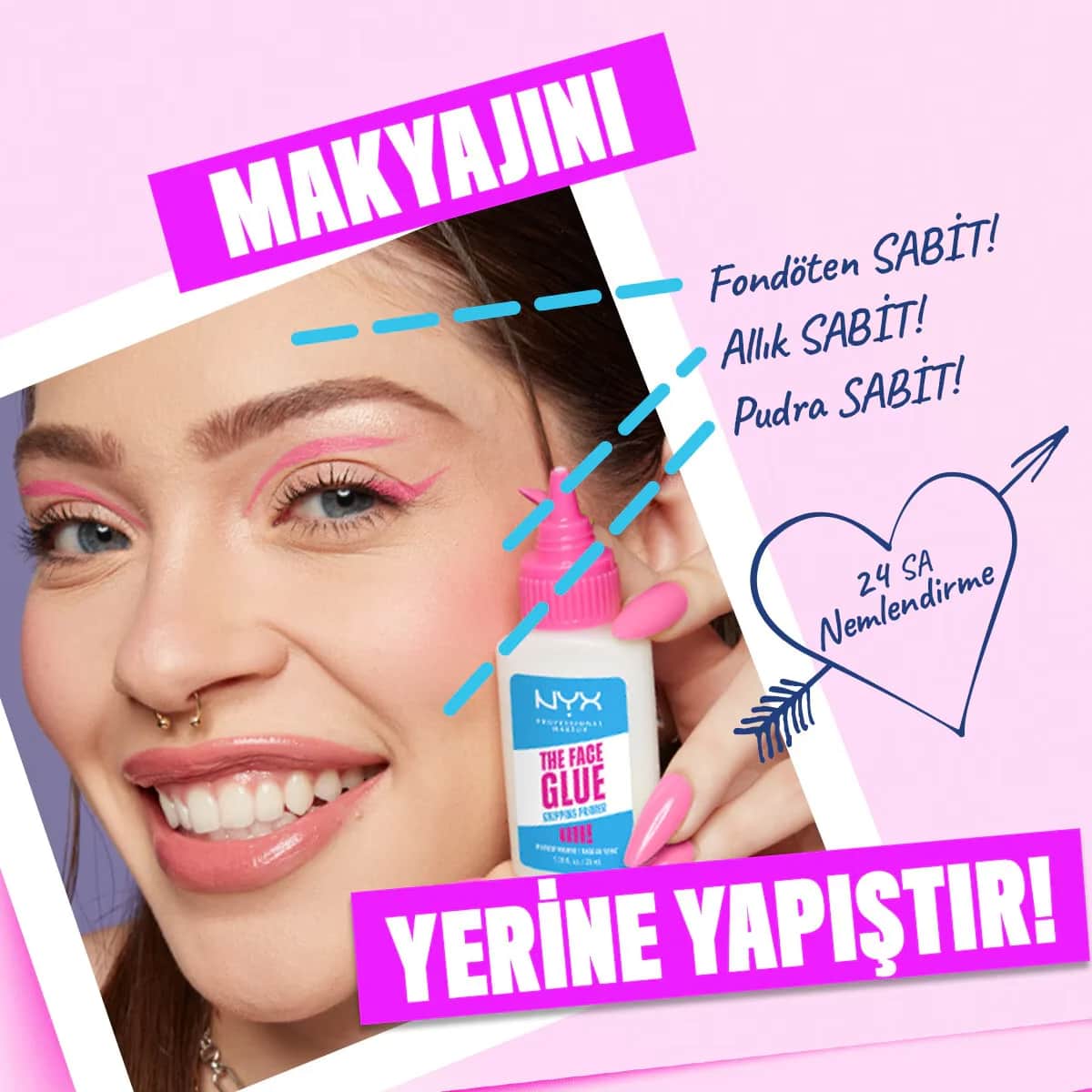 База для макияжа Nyx Professional Makeup Face Glue