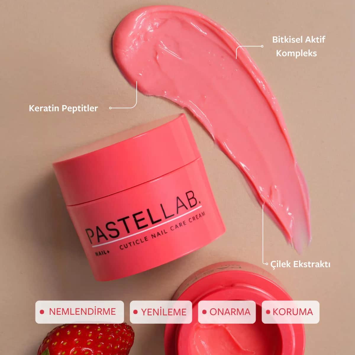 Крем для ухода за кутикулой и ногтями Pastellab