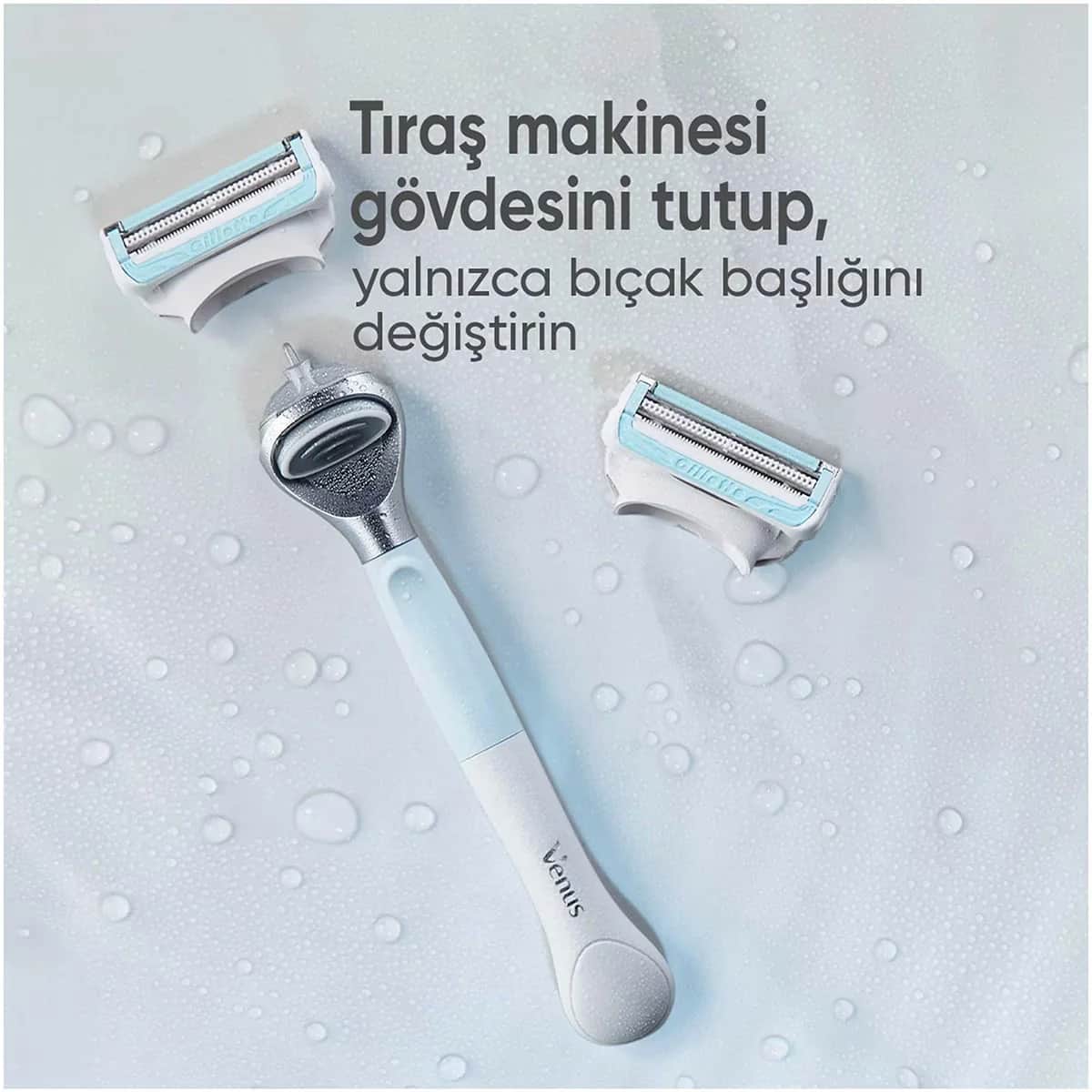 Сменные головки Gillette Venus 3 для зоны бикини