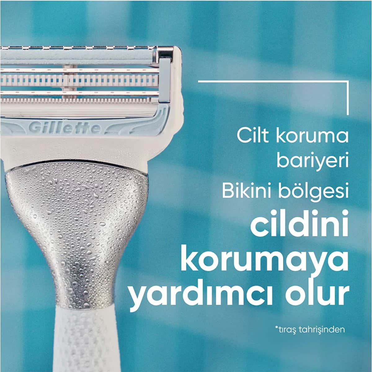 Сменные головки Gillette Venus 3 для зоны бикини