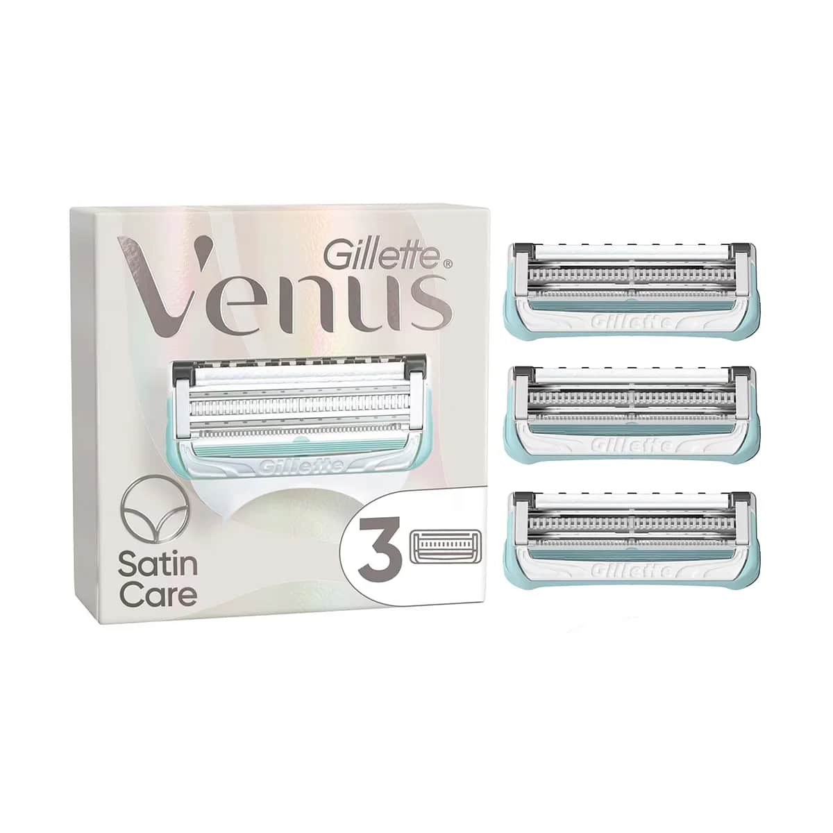 Сменные головки Gillette Venus 3 для зоны бикини