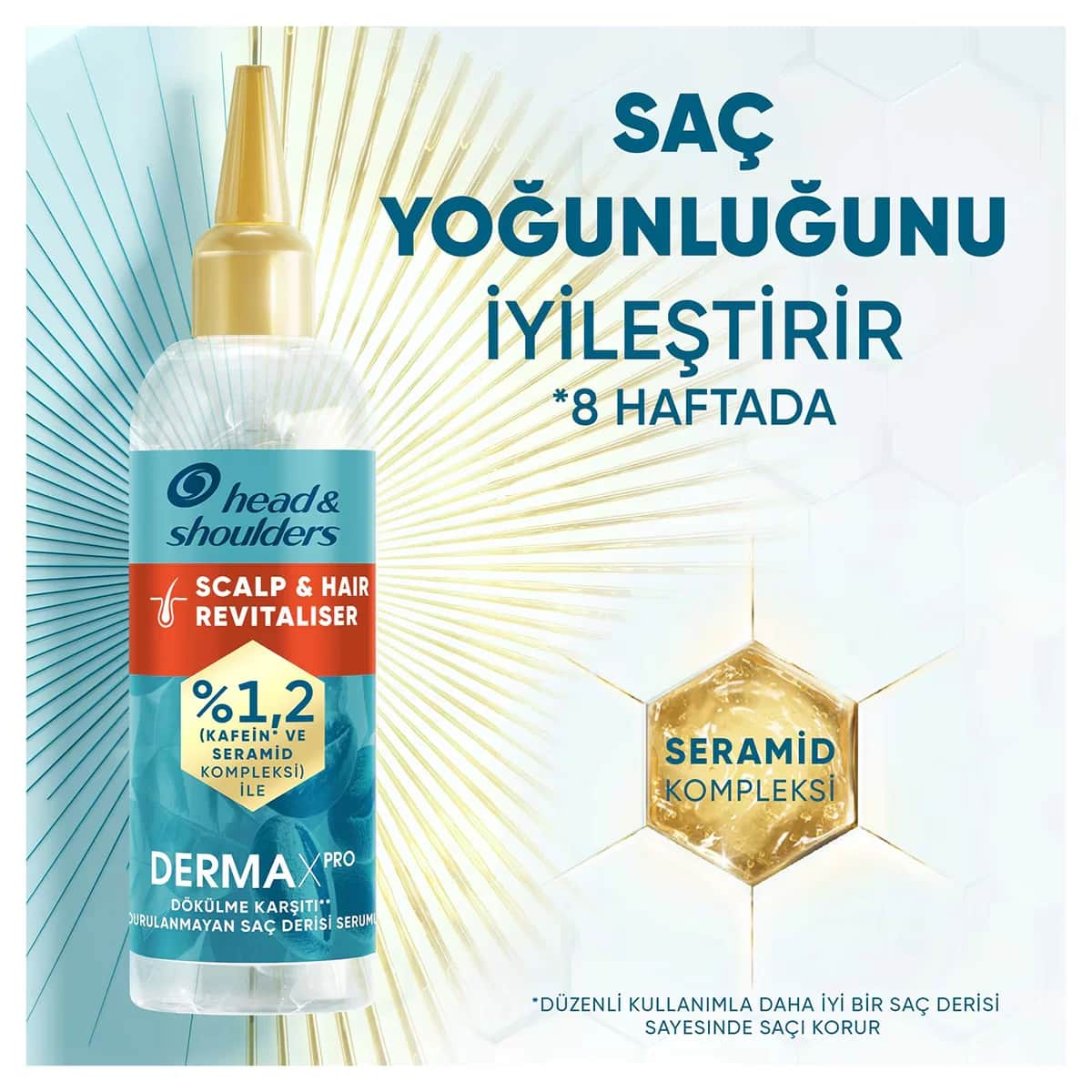 Head & Shoulders Дермакспро Ревитализатор кожи головы Сыворотка против выпадения волос 145 мл