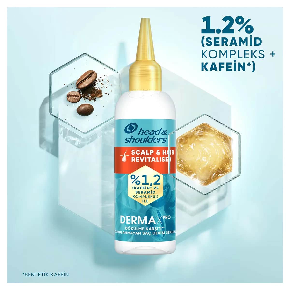 Head & Shoulders Дермакспро Ревитализатор кожи головы Сыворотка против выпадения волос 145 мл