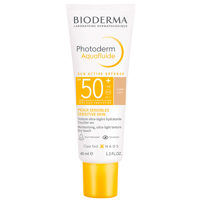 Bioderma Photoderm SPF 50 Aquafluide Tinted Sunscreen 40 ml Light