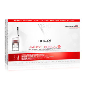 Vichy Dercos Aminexil Clinical 5 21x6ml - Anti Hair Loss Serum for Women