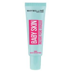 Introducing the Maybelline New York Baby Skin Pore Concealing Makeup Base, a lightweight and smooth formula designed to minimize the appearance of pores and create a seamless base for makeup application.