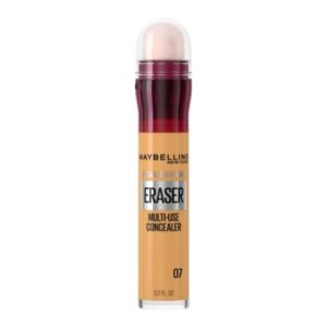 Introducing the Maybelline New York Instant Anti Age Eraser Concealer 07 Sand, the ultimate solution for flawless and radiant skin.