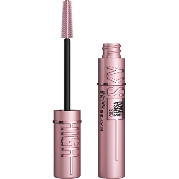 Introducing the Maybelline New York Lash Sensational Sky High Mascara, the ultimate solution for achieving voluminous and lengthened lashes.