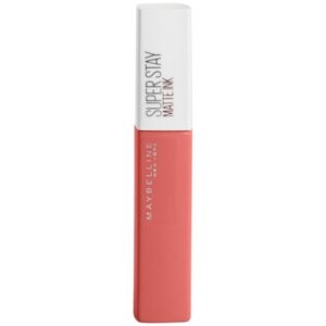 Introducing the Maybelline New York Super Stay Matte Ink City Edition Liquid Matte Lipstick 130 Self-Starter, the ultimate solution for long-lasting and bold lip color.