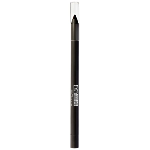 Introducing the Maybelline New York Tattoo Liner Gel Eye Pencil 900 Deep Onyx, the ultimate solution for achieving bold and long-lasting eye makeup looks.