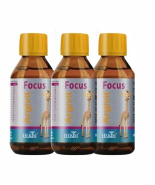 شراب متعدد الفيتامينات 3×150 مل فسفاتيديل سيرين – Argivit Focus