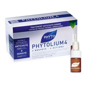 Phyto Phytolium 4 Serum Effective Against Male Pattern Hair Loss 12 x 3.5 ml