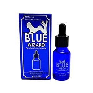 Blue Wizard Drop is a 100% natural and safe product in the form of natural drops, and its ingredients depend on modern scientific research for activity and sexual arousal centers, noting that it has no taste.