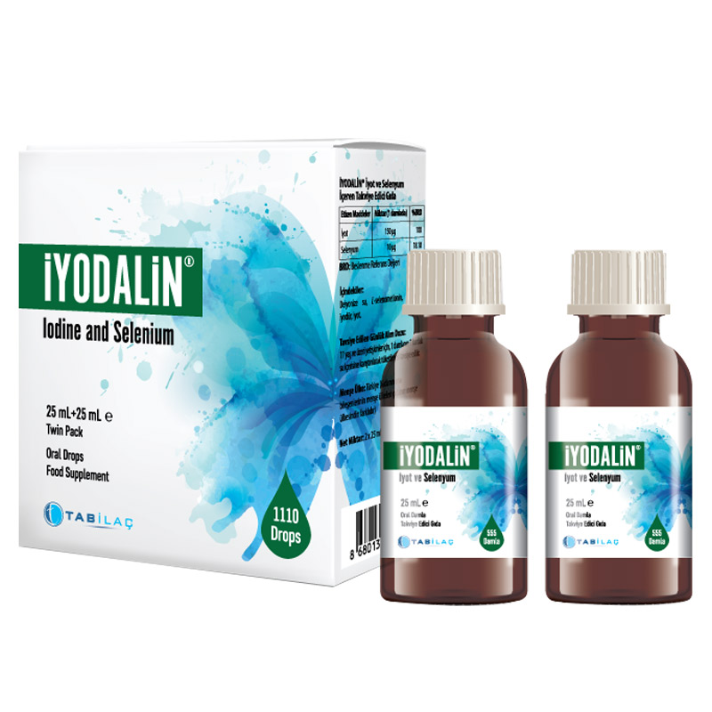 Iodalin Iodine and Selenium Supplementary Food 25 ml 25 ml