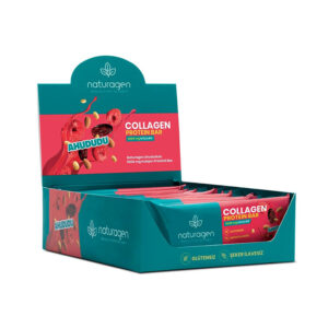 Raspberry Containing Naturagen Collagen - Protein Bar 12 Pcs