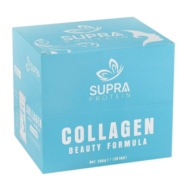 Supra Protein Collagen Beauty Formula Unflavored Supplementary Food 28 Sachets