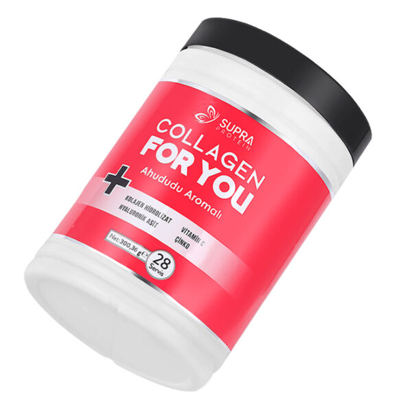 Supra Protein Collagen For You Raspberry Flavored Supplement 293 g