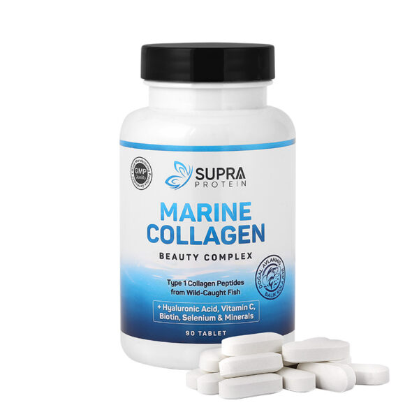 Supra Protein Marine Collagen Beauty Complex Supplement 90 Tablets