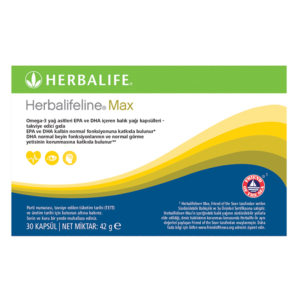 Introducing the Herbalife Herbalifeline Max Omega-3 30 capsules, a convenient way to support your health with essential omega-3 fatty acids.