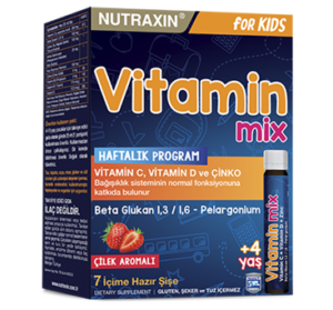 Nutraxin - Vitamin Mix Pack of 7 Bottles