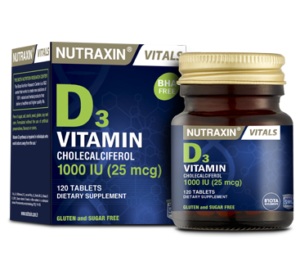 Nutraxin - Vitamin D3 120 Tablet