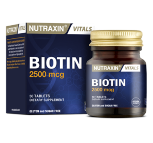 Nutraxin - Biotin 30 Tablets