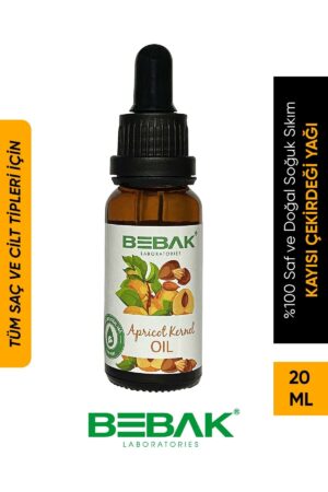 Bebak - 100% Pure and Natural Cold Pressed Apricot Kernel Oil 20 ml